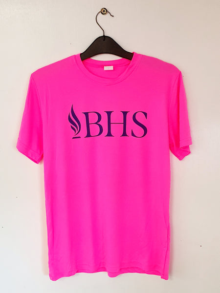 New BHS Swag - Neon Pink Racerback Tanks (Adult)