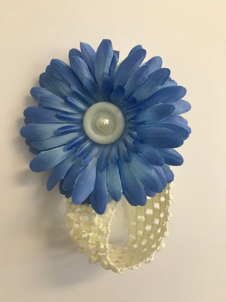 Headband (Flower/ Crochet)